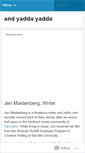 Mobile Screenshot of andyaddayadda.com